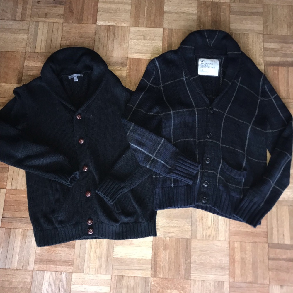 Mens Sweater Cardigan Bundle